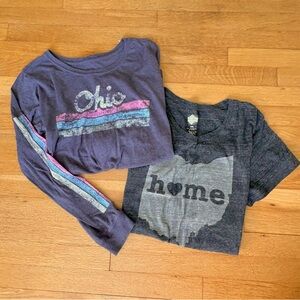 Two State of OHIO shirts Bundle - Large 🔹3/$15🔹
